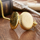 "To My Grandpa" Gold Pocket Watch