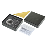 Gun Metal Analog Quartz Pocket Watch