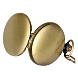 Retro Bronze Analog Quartz Pocket Watch