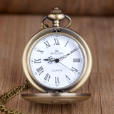 "To My Son" Lion Bronze Pocket Watch