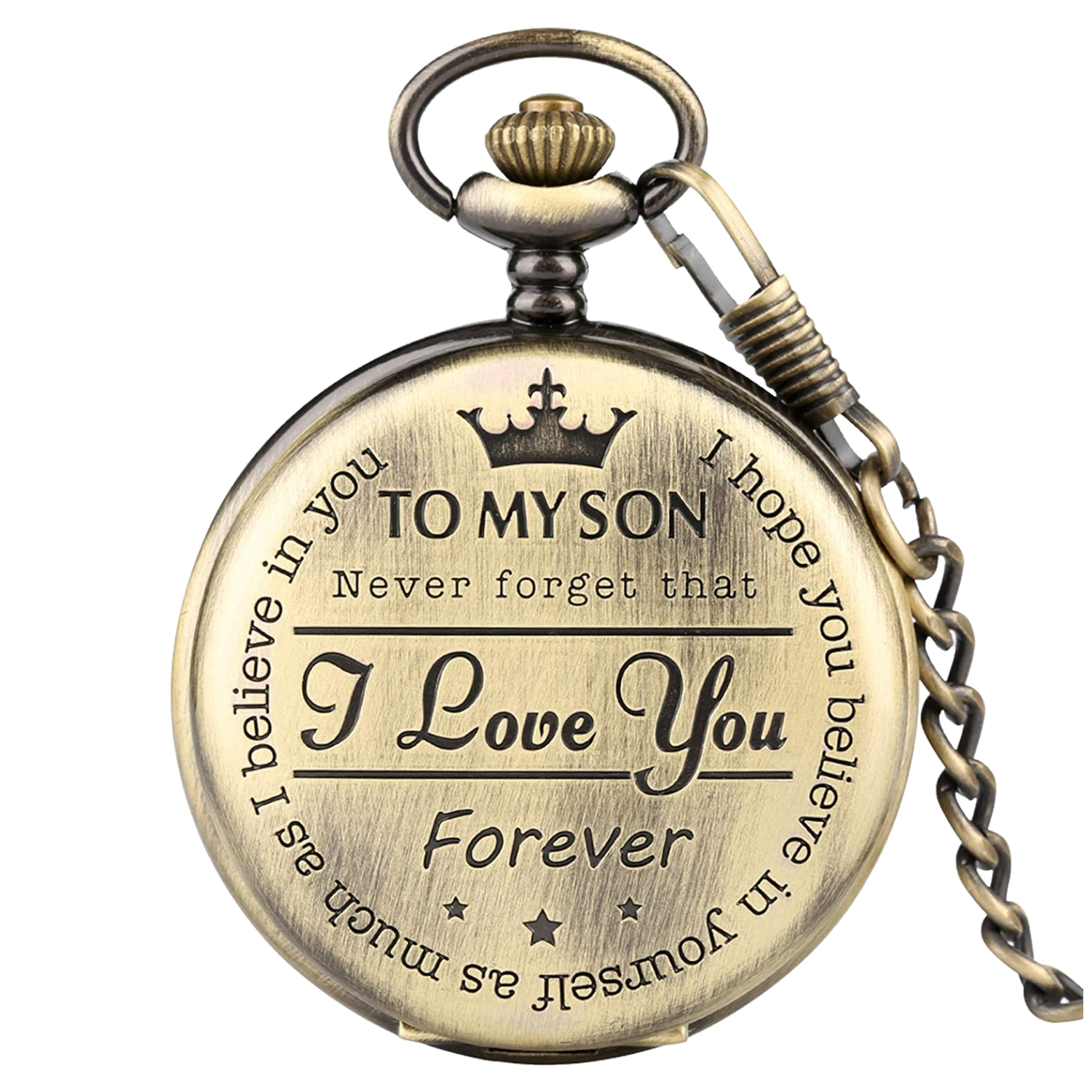 Pocket watch for my son best sale