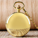 Royal Gold Double Hunter Mechanical Pocket Watch