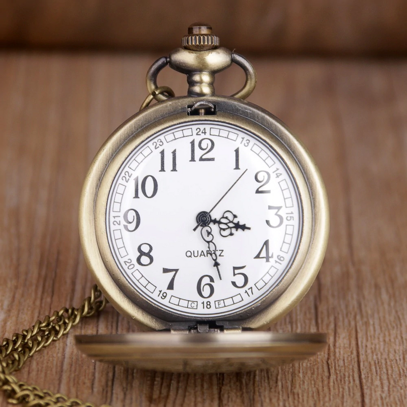 "To My Groomsman" Bronze Pocket Watch