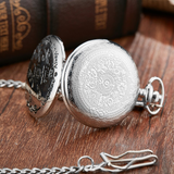 "To My Husband" Silver Pocket Watch