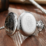 "To My Grandpa" Silver Pocket Watch