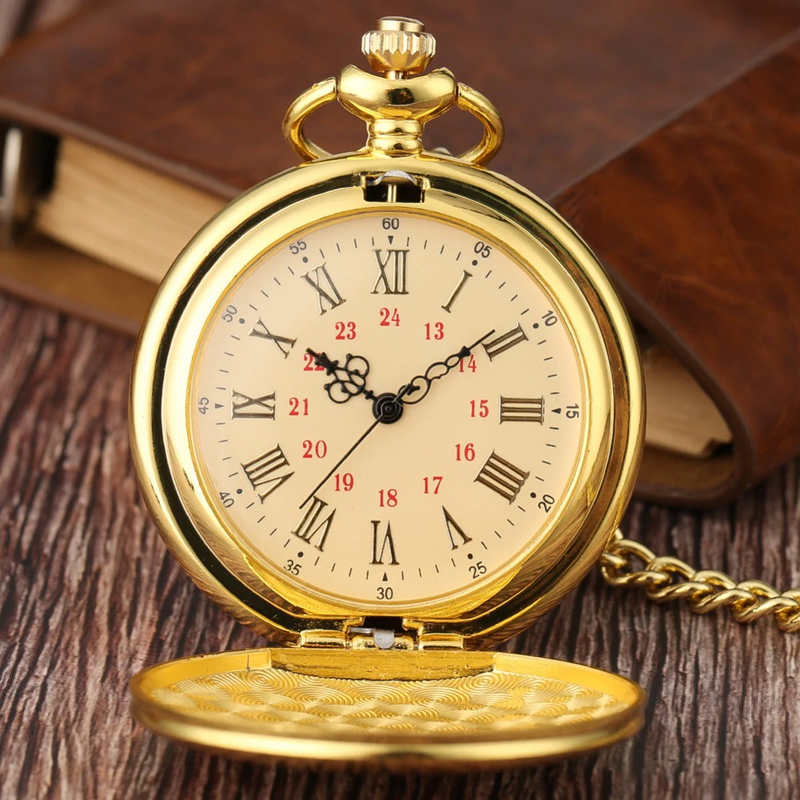 "To My Grandson" Gold Pocket Watch