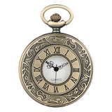 Bronze Analog Quartz Demi Pocket Watch