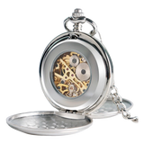 Mechanical Double Hunter Pocket Watch