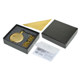 Rich Gold Analog Quartz Pocket Watch