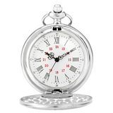 "To My Grandson" Silver Pocket Watch