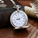 "To My Husband" Silver Pocket Watch